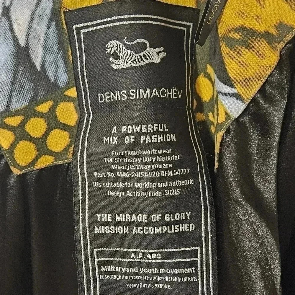 DENIS SIMACHEV JACKET SIZE MEDIUM EUC - image 11